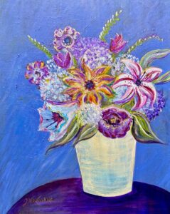 overflowing with joy, hope, peace, grace